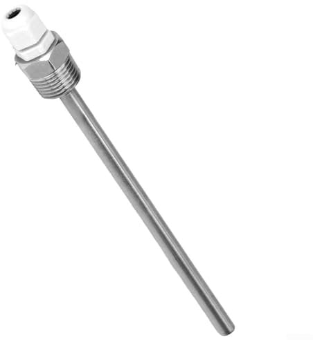Temperaturfühler-Gehäuse, 8 mm x 150 mm, Thermoelement-Hülse, Edelstahl, Solarzubehör
