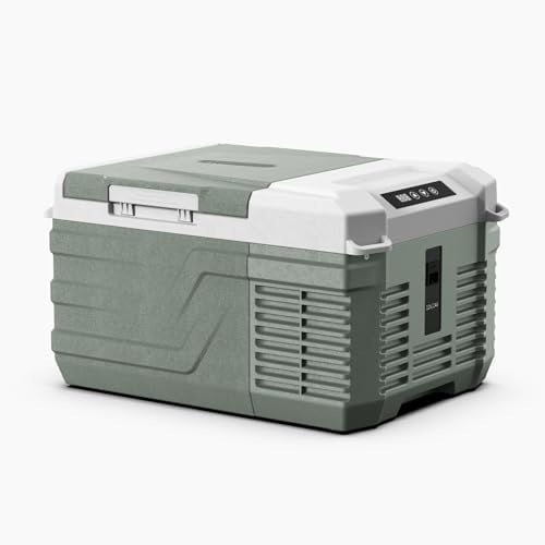 Alpicool NL9 Car Mini Fridge 9L 12V Car Refrigerator (-20℃-20℃) Portable Fridge Freezer 12V/24V DC 100~240 Volt AC Electric Cooler Box for Camping RV Road Trip Picnic Truck Camper