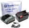 Trade-Shop 2in1 Set: Li-Ion Akku 28V / 4000mAh + Ladegerät mit USB kompatibel mit AEG Milwaukee 48-11-2830, 0700956730, 4932352732, 48-11-1830
