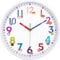 VINILITE Kinder Wanduhr mit Tierzahlen - Lautlos, Lernuhr für Kinderzimmer, Mädchen & Jungen, 25 cm
