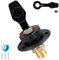 Sirxlevcy Entrée d'eau pour Camping-Car, Entrée pour Camping-Car avec Clapet Anti-Retour, Connecteur de Tuyau d'eau pour Camping-Car avec Couvercle, 3/4NH vers Mâle 1/2NPT