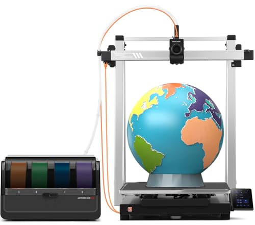 Anycubic Kobra 3 Max Combo 3D-Drucker Mehrfarbig, Trocknung Filament während des Drucks