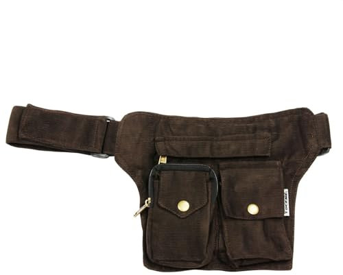 Freak Scene Tasche - Gürteltasche - Bon - Kord - braun - Bauchtasche - Hüfttasche