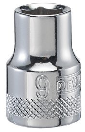 DEWALT DWMT86304OSP 6 Point 3/8'' Drive Socket 9MM
