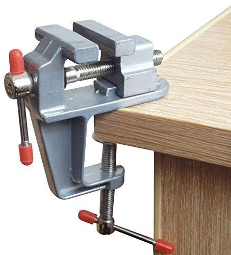 Mini Tisch Bench Vise 8,9 cm Werkbank Klemme drehbar Schraubstock Hobby Craft Repair Tool