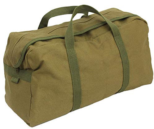 US Army Tool Bag Medium Canvas Kampftasche Werkzeugtasche Weekender Waschbeutel