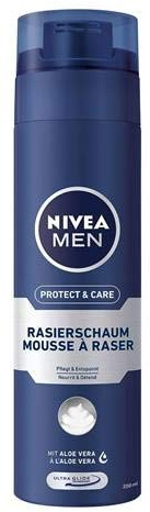 NIVEA RASIERSCHAUM PROTECT & CARE - 200ml - 2er Pack