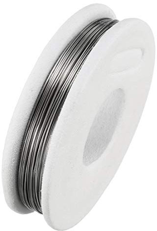 sourcing map Widerstandsdraht 0,3 mm 29AWG Superfein Heizdraht FeCrAl 7,5M Länge