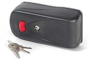 CISA ELETTRIKA EF12 Cerradura eléctrica puerta batiente automática, electrocerradura para puerta garaje batiente automática o peatonal, antivandálica.
