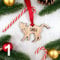 Wooden Cat Christmas Tree Decoration: Six Breeds - Personalise with any Name!