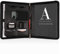 AZORIS PREMIUM® Schreibmappe A4 Premium Konferenzmappe mit viel Stauraum und 13 Zoll Fach für Tablet, IPad professionelle Schreibmappe aus Kunstleder für Damen und Herren