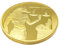 PRETYZOOM Gold Gedenkmünze Anubis Münze Alten Ägypten Münze Kunstsammlung Münze Dekorative Münze Souvenir Geschenk Sammlerstück Spielzeug