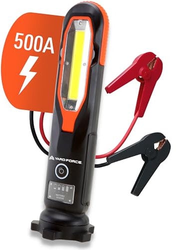 Yard Force jump start multi-functional starter, power bank booster and lamp with Li-Ion battery LX JS12