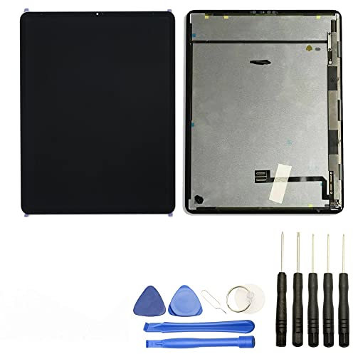 Visiodirect® Ecran Complet: Vitre Tactile + Ecran LCD Compatible avec Ipad Pro (2020) 4ème Generation A2229 A2069 A2232 Taille 12.9 + Kit Outils