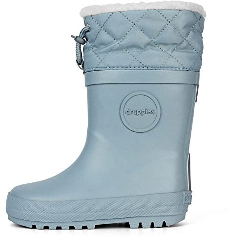druppies Kindergummistiefel eisblau, 28