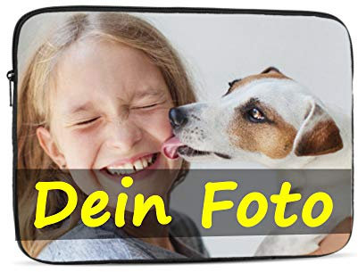 Personalisierte Tablet Hülle Foto Laptoptasche Laptop-Hülle Notebooktasche Benutzerdefinierte Abdeckung Einzigartiges Laptop-Zubehör für iPad, MacBook Geschenk für Geburtstag Muttertag (10 inch)