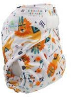 Blümchen OneSize Überhose PUL Kletter Schläfriger Löwe