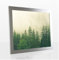 Monaldo Deluxe Bilderrahmen Posterrahmen 100 x 70 cm Farbe Mattsilber Silber Matt Wechselrahmen weisser Hintergrund Antireflex Kunstglas