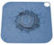 Attrape-Cheveux pour Bain – Carré à Forte Aspiration – Attrape-Cheveux pour – Grand Couvercle vidange pour – Bouchon vidange Plat en Silicone