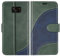 BoxTii Coque pour Samsung Galaxy S7 Edge, Portefeuille Etui en Cuir PU, Magnétique Protection Housse Coque pour Galaxy S7 Edge, Vert