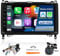 Android Car Radio for Mercedes Benz A/B/V Class W169 B200 W639 Vito Viano Sprinter, Touchscreen Apple Carplay & Android Auto/Wi-Fi + AHD Backup Camera 2+64G