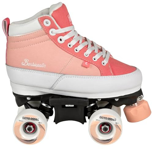 Chaya Rollschuhe Kismet Barbiepatin - Roller Skates für Damen und Herren im Retro-Look für Roller-Disco - Roll-Schuhe in Rosa
