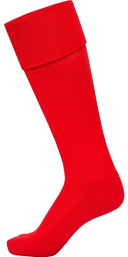 hummel Unisex Kinder Hmlessential Football Sock, TRUE RED/TRUE RED, 31-34 EU