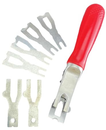 F Fityle Bodenkanten-Schweißdraht-Nivellierungs-Trimmwerkzeug, vielseitiges, langlebiges Vinyl, Bodenteppich-PP-PVC-Schweißwerkzeug Schälwerkzeug, Stil b