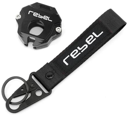 Niedliche Abdeckung für Autoschlüssel mit CNC-Desi Für Hon&da Rebel CM1100 REBEL 1100 1100T DCT 2021 2022 2023 Motorradzubehör CNC-Schlüsselgehäuseabdeckung Schlüsselgehäuse Schlüsselanhänger Schlüsse