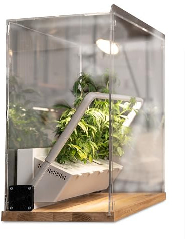 weegreens weefarm Premium Growbox Komplettset - Growzelt 24x55x15cm, Indoor Gewächshaus für Hydrokulturen, Anbau Set, Die All-in-One-Lösung fürs Home Growing
