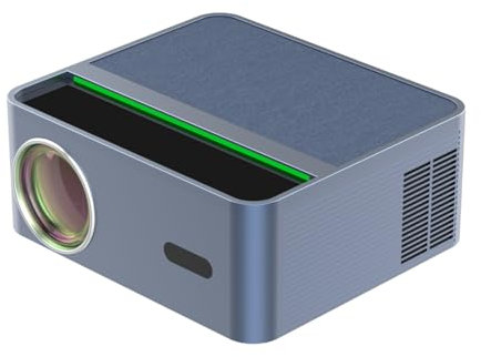 [Buit-in Apps & Auto Keystone & Auto Focus] Smart Projector 20000 Lumen Native 1080P Full HD Support 4K, WiFi 6 & Bluetooth, Auto Keystone & Focus, Portable Projector for Bedroom Home Office Outdoor