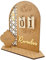 Skeadex Ramadan Kalender, Ramadan Deko Aus Holz, Eid Mubarak Dekoration, 30 Tage Countdown Adventskalender, DIY Ramadan Dekoration Kalender für Zuhause