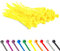 1000 Stück Kabelbinder, 2,5mm Kabelbinder UV Beständig, Nylon Verschiedene Größen Super Haltbar Selbsthemmend Cable Ties (Weiß, 1000 Stück x 100mm)