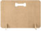 CROWNSHOP Stair Gate, 70x51cm Wooden Stair Gates for Baby and Dogs | No Drill, Portable Pet Barrier for Doorways & Indoor Use | Easy Setup, Durable & Stylish Design, Natural