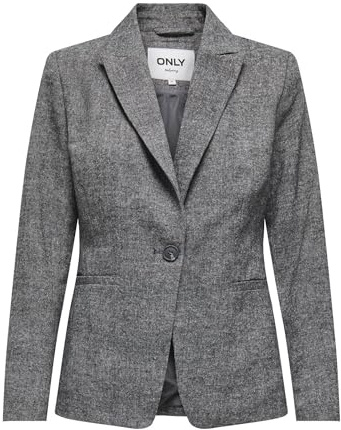 ONLY Damen Onlbekka Life L/S Wool Look Blazer TLR Onlbekka Life L/S Wool Look Blazer TLR (1er Pack)
