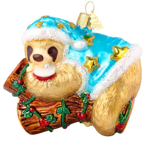 Hzyc Faultier Weihnachtsbaumschmuck,Handgeblasenes Glas-Weihnachtsschmuck | Faultier Ornament zum Aufhängen,Weihnachtsdekorationen für Tierliebhaber Feiertagsparty Heim Geschenk
