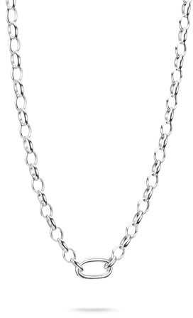 THOMAS SABO Charrm-Kette mit einem Connect Link Silber Recyceltes 925 Silber