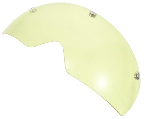 TOYANDONA Magnetic Cycling Helmet Visor Shield for Bike Helmets, Plastic | Cycling Goggles, Detachable Light Yellow Lens, for Mountain Bike and Road Bike Outdoor Adventures