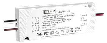 Fuente LED para espejo AED24-24VUL-3AF