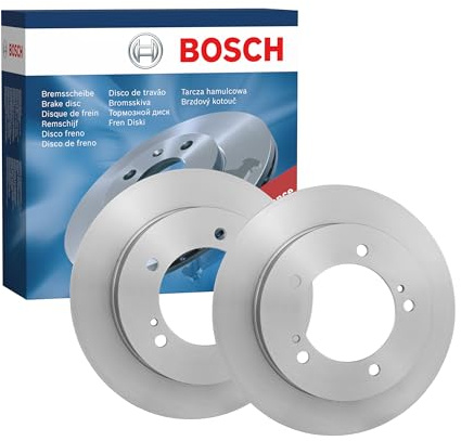 Bosch BD462 Bremsscheiben vorne - 290,2 mm - 1 Satz aus 2 Scheiben | Massive Bremsscheiben - ECE-R90-zertifiziert - verlässliche Bremsleistung, Korrosionsschutz