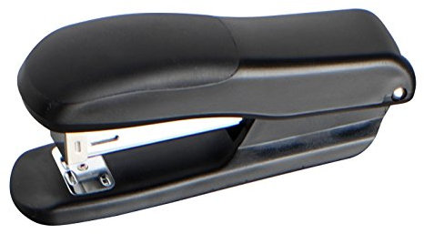 Hainenko Value Half Strip Plastic Stapler - Black