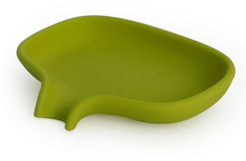 Bosign Porte-savon avec bec d’évacuation Vert citron