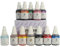 Bakeryteam Airbrush Lebensmittelfarben Set mit Reiniger (12 x 20ml)