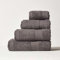 Homescapes 4-TLG. Luxus Handtuch-Set schiefergrau, 100% ägyptische Baumwolle, 2 Handtücher & 2 Duschtücher, 500 g/m² – weich, saugfähig & schnelltrocknend
