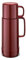 ROTPUNKT Isolierflasche 80 Thermoflasche - BPA-freie Thermo Wasserflasche I für Tee I Kaffee I unterwegs I Babynahrung I Glaseinsatz 500 ml, shiny burgund