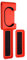 Cycloc Fahrrad Wandhalterung Endo, Orange, ENDNP