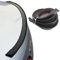 DuDuZui Auto Heck Spoiler, 1,5m/4.9ft Universal Auto Gummi Streifen Bar Spoiler Tailfin Tail Fin Rear Wing Heckklappe Schrägheck für Die Beliebtesten Autos