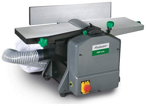 Ferramenta Pro - Rabot combiné à fil et épaisseur ADH200 - 204 mm - Vert - Sac à poussière - Outil de menuiserie - Planer