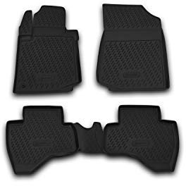 Element Gummimatten Passgenaue Fußmatten Peugeot 107 11/2008-2014 4tlg