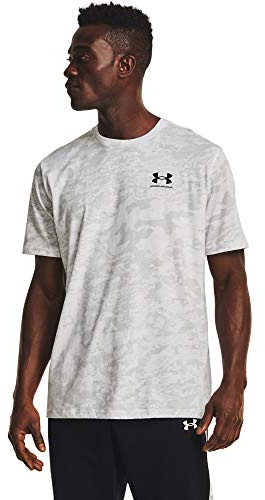 Under Armour Men's Standard ABC CAMO Short-Sleeve T-Shirt, White (100)/White, XX-Large Tall